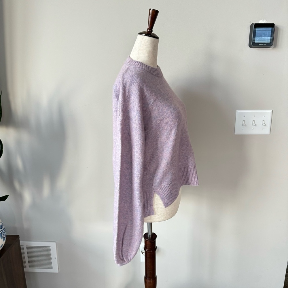 Like new! Madewell Marble Payton Pullover Sweater in Coziest Yarn - Bubble Cuff - Picture 5 of 10